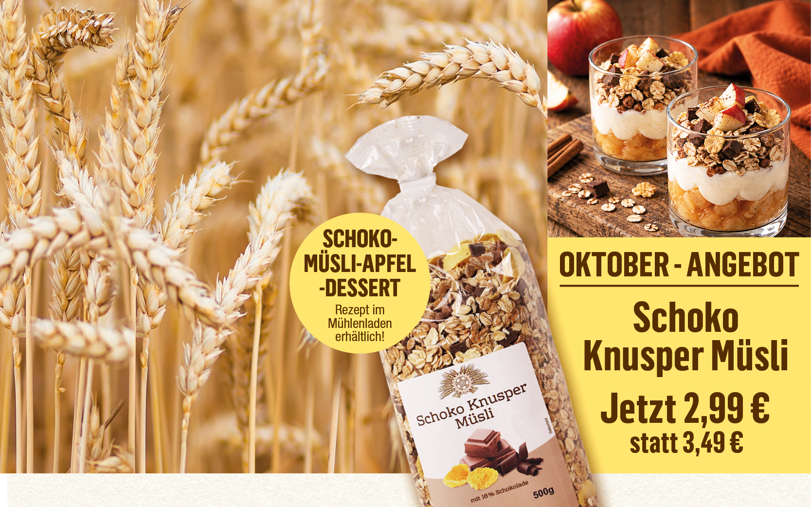 Angebot im Oktober